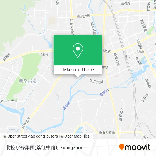 北控水务集团(荔红中路) map