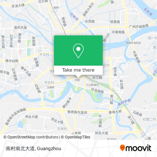 南村南北大道 map