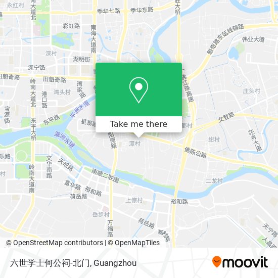 六世学士何公祠-北门 map