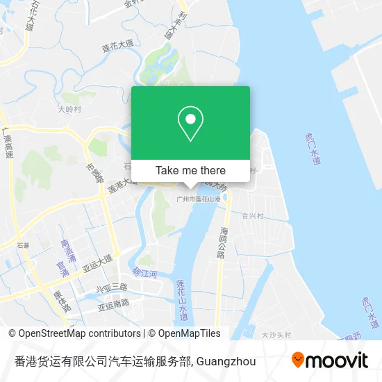 番港货运有限公司汽车运输服务部 map