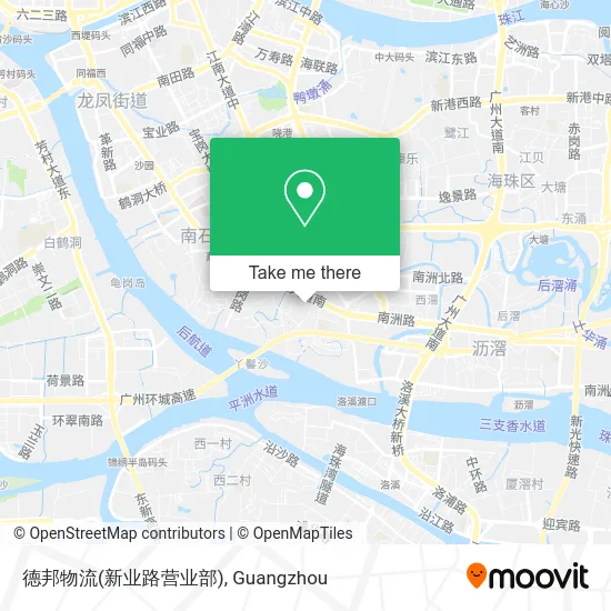 德邦物流(新业路营业部) map