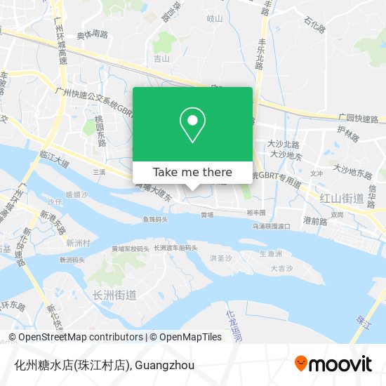 化州糖水店(珠江村店) map