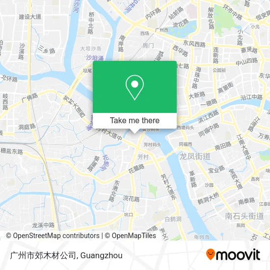 广州市郊木材公司 map