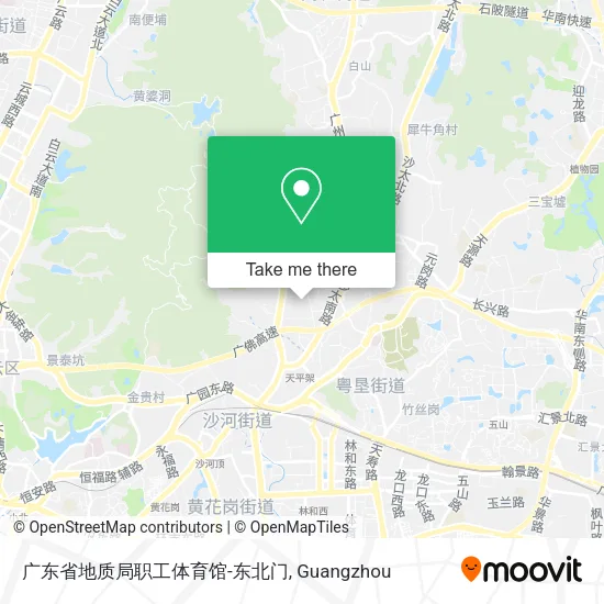 广东省地质局职工体育馆-东北门 map