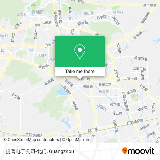 捷普电子公司-北门 map