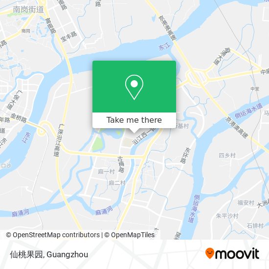 仙桃果园 map