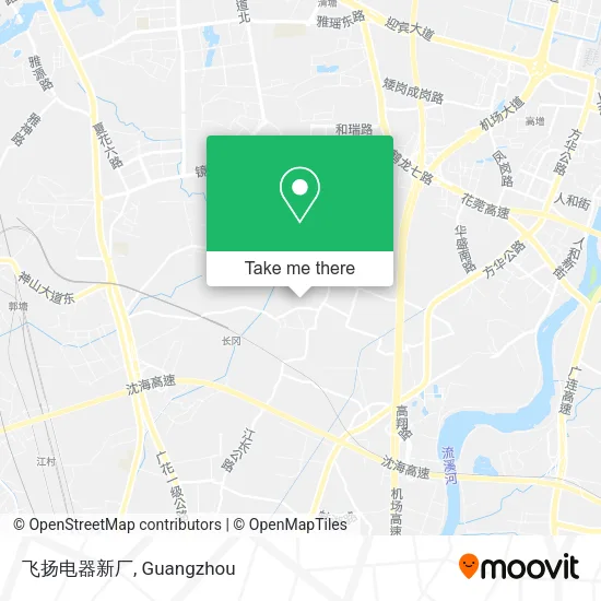 飞扬电器新厂 map