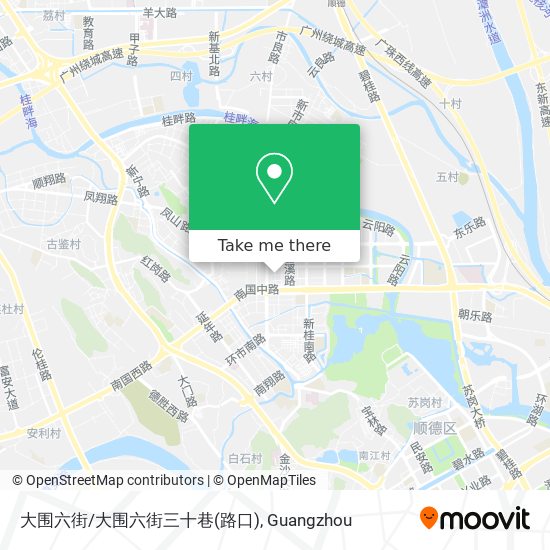 大围六街/大围六街三十巷(路口) map