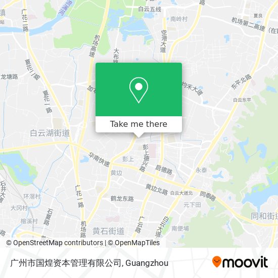 广州市国煌资本管理有限公司 map