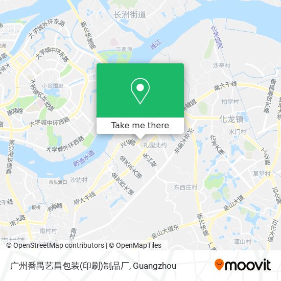 广州番禺艺昌包装(印刷)制品厂 map
