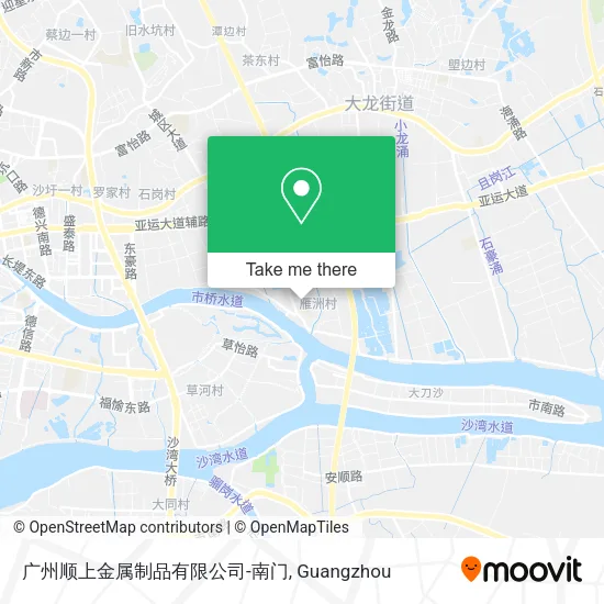 广州顺上金属制品有限公司-南门 map