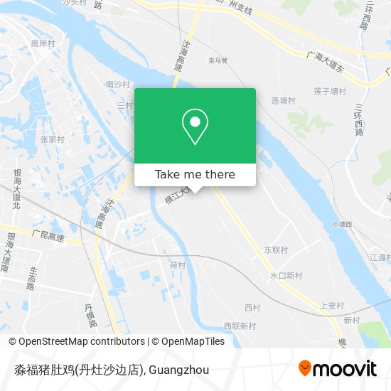淼福猪肚鸡(丹灶沙边店) map