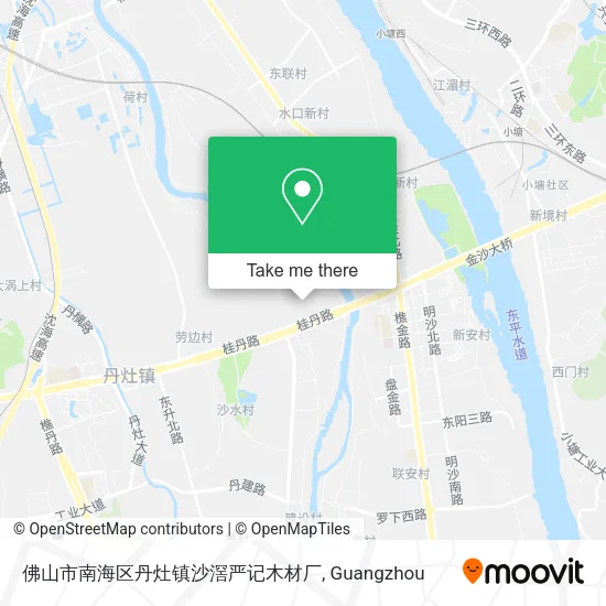 佛山市南海区丹灶镇沙滘严记木材厂 map