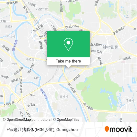 正宗隆江猪脚饭(M36乡道) map