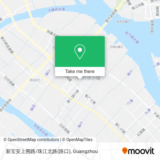 新宝安上围路/珠江北路(路口) map
