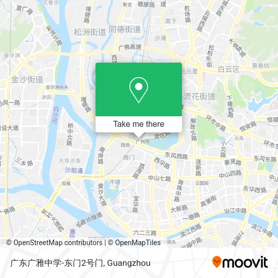 广东广雅中学-东门2号门 map
