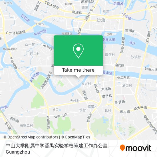 中山大学附属中学番禺实验学校筹建工作办公室 map