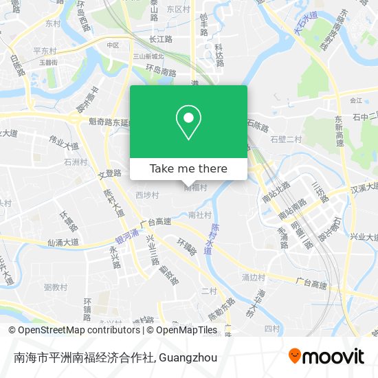 南海市平洲南福经济合作社 map