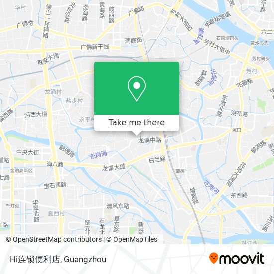 Hi连锁便利店 map