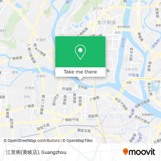 江景阁(黄岐店) map