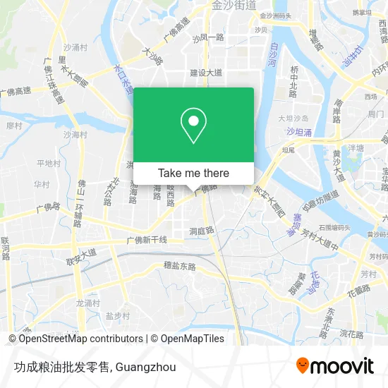 功成粮油批发零售 map