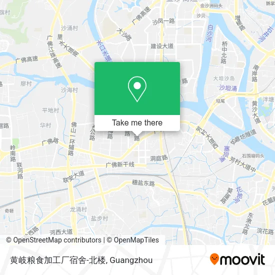 黄岐粮食加工厂宿舍-北楼 map