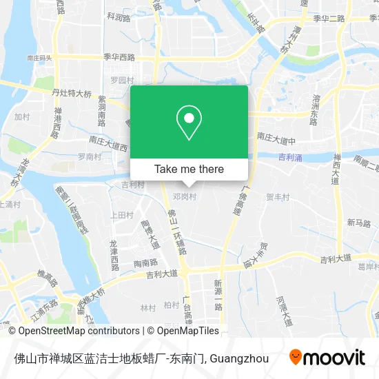 佛山市禅城区蓝洁士地板蜡厂-东南门 map