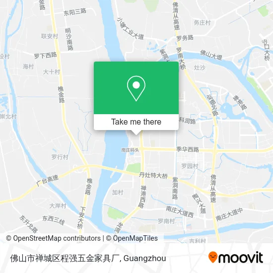 佛山市禅城区程强五金家具厂 map