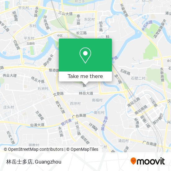 林岳士多店 map
