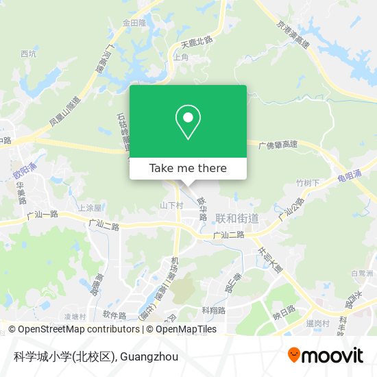 科学城小学(北校区) map