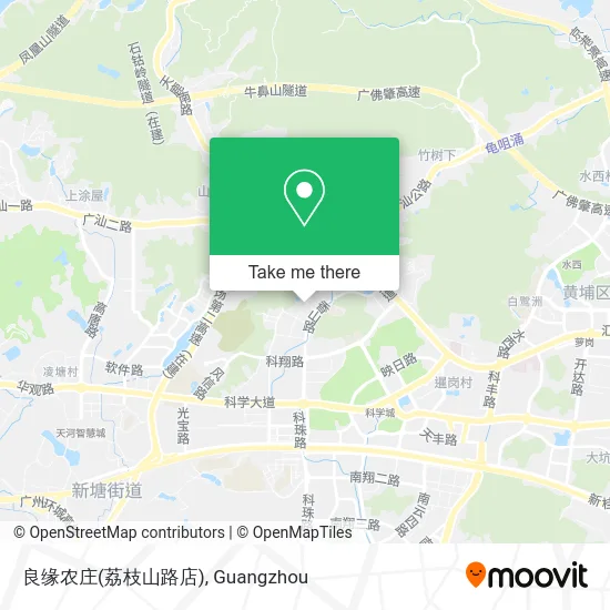 良缘农庄(荔枝山路店) map