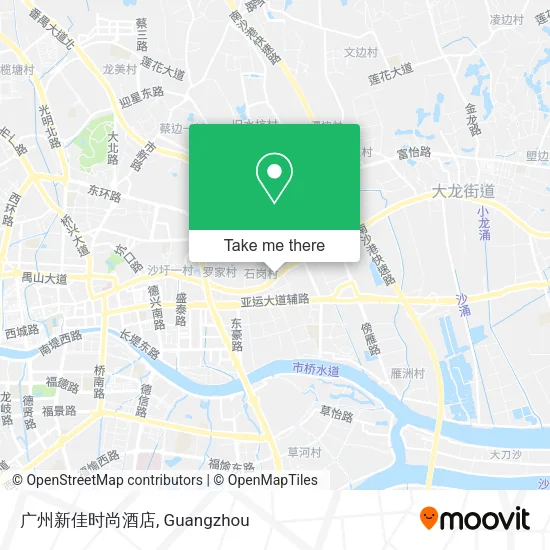 广州新佳时尚酒店 map