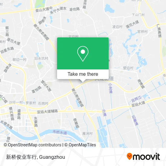 新桥俊业车行 map
