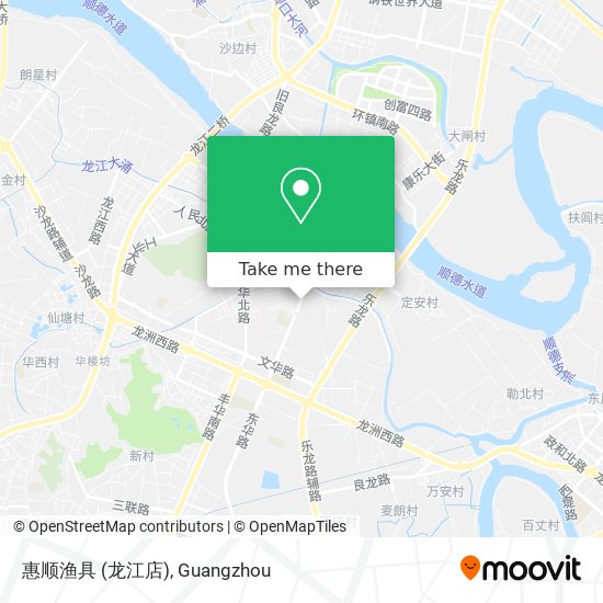 惠顺渔具 (龙江店) map