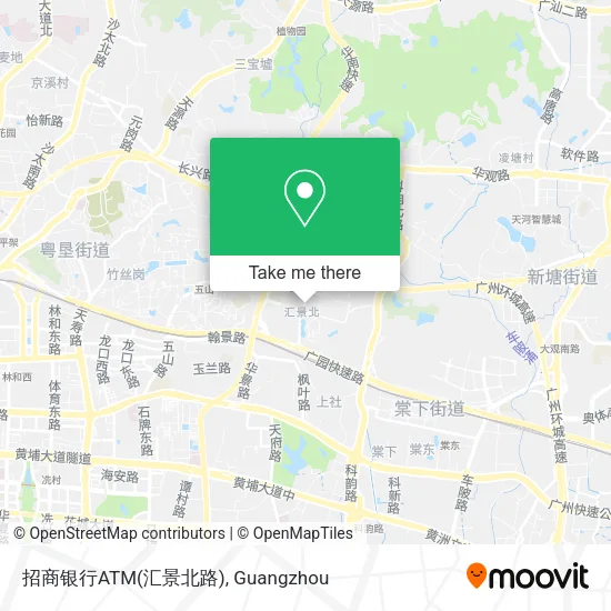 招商银行ATM(汇景北路) map