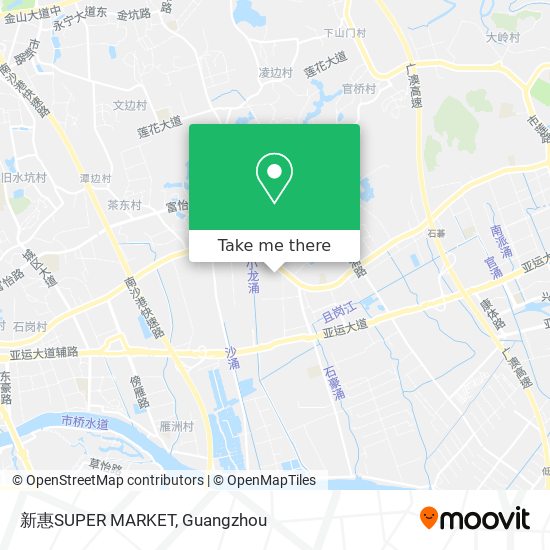 新惠SUPER MARKET map