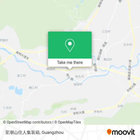 至潮山住人集装箱 map