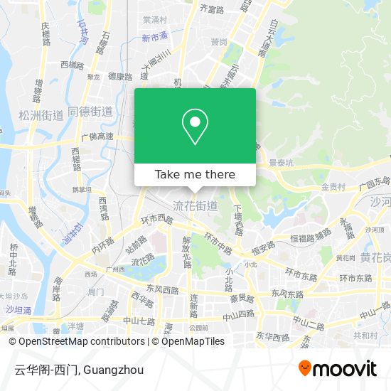云华阁-西门 map