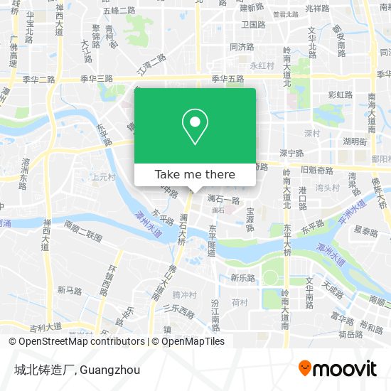 城北铸造厂 map
