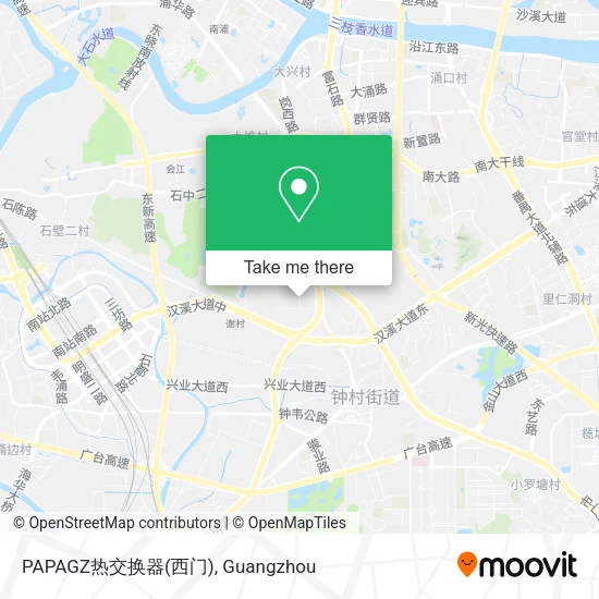 PAPAGZ热交换器(西门) map