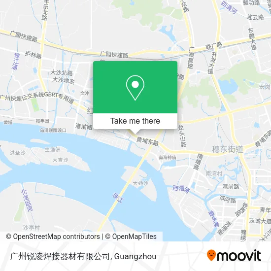 广州锐凌焊接器材有限公司 map