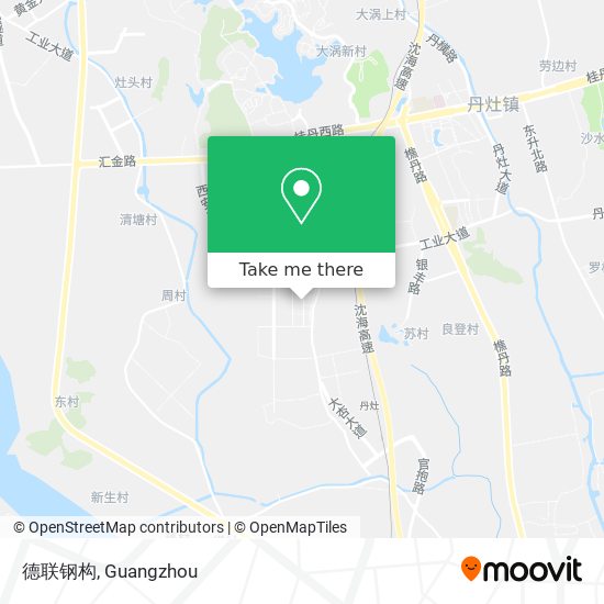 德联钢构 map