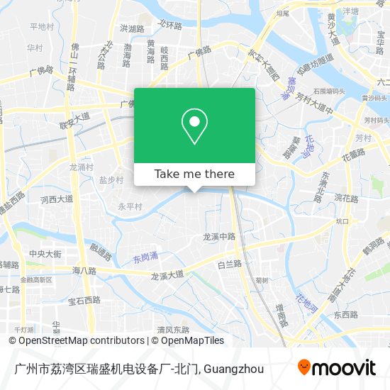 广州市荔湾区瑞盛机电设备厂-北门 map