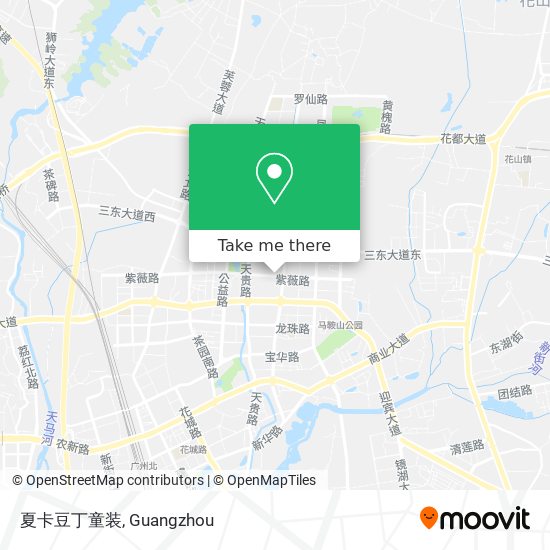 夏卡豆丁童装 map