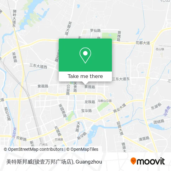 美特斯邦威(骏壹万邦广场店) map