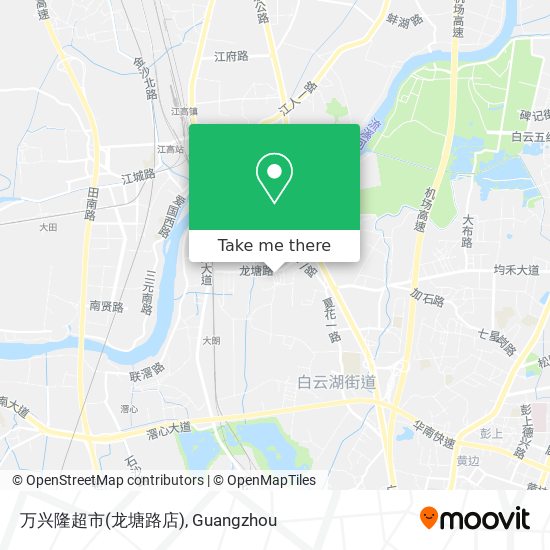 万兴隆超市(龙塘路店) map