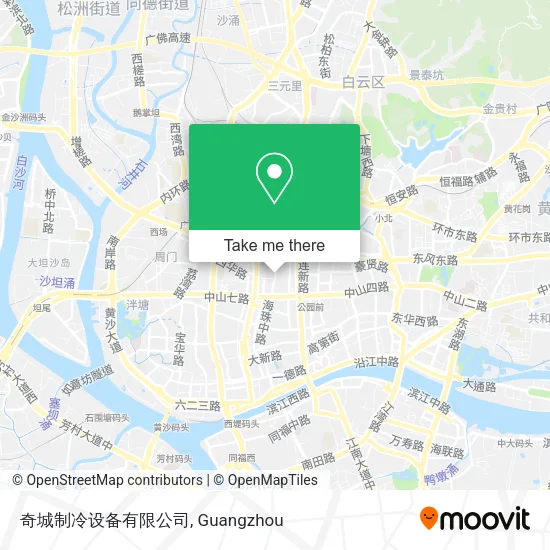 奇城制冷设备有限公司 map