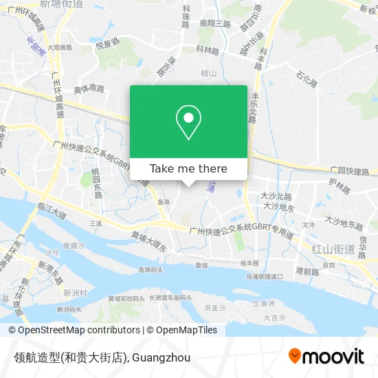 领航造型(和贵大街店) map