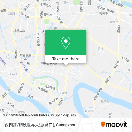 西四路/钢铁世界大道(路口) map