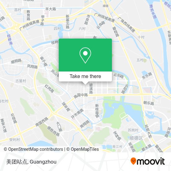 美团站点 map